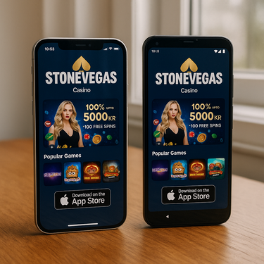 Stonevegas - Mobile Apps - Web-Based Casino Platform