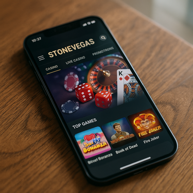 Stonevegas - Mobile Platform - Responsive Casino Experience
